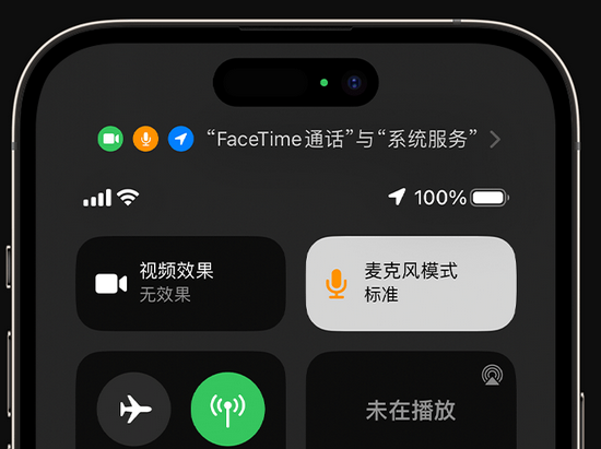 霸州苹果授权维修网点分享iPhone在通话时让你的声音更清晰 